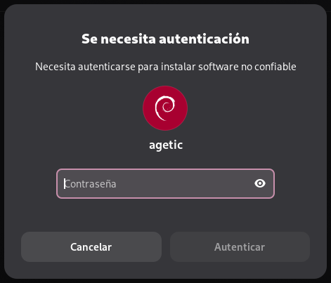 Inicialización del validador de servicios de fondo