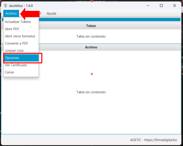 Inicialización del validador de servicios de fondo