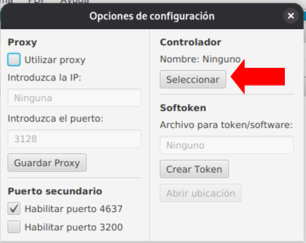 Inicialización del validador de servicios de fondo