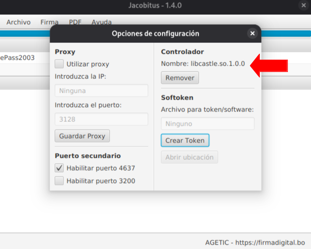 Inicialización del validador de servicios de fondo