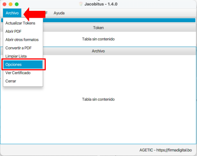 Inicialización del validador de servicios de fondo