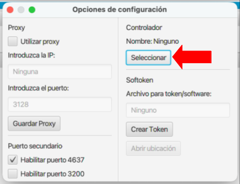 Inicialización del validador de servicios de fondo